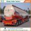 Tri-axle v type 60 cbm dry bulk transport semi trailer cement carrier tanker trailer sales