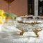 Royal Bronze Crystal Candy Can, Luxury Home Decorative Candy Jar (BF01-0213)