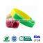 Good material top quality silicone custom wristband bracelet silicon bangle