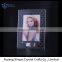 Unique design cheap crystal photo picture frame CPF040