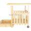 Playhouse Sandbox with Rolling Cover & Pavilion Sandbox