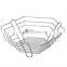 Metal Wire Fiower-shape Fruit Basket