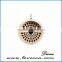 New Professional Silver Color Stainless Steel round aromatherapy locket necklaces