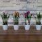 Plastic artificial tulip flowers bonsai for home and commercial decoation