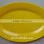 colorful melamine plate for family dinner use 100% melamine plate