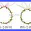 Deluxe Braided Leather Floral Headband
