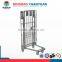 Foldable roll trolley logistics container pallet 4-Sided Nestable A-frame Roll Pallet rolling metal storage cage