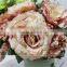 GNW FL-RS60-4-3 High Similation Wedding Decoration Silk Flower Artificial Rose for Sale