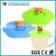 Candy color silicone coffee cup cap