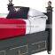 Norwegian Forest Style Royal Black Solid Wood Daybed with Drawers BF11-05143b