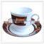 Family use girls pretty princess printed tea serving plastic melamine kids cups and saucer