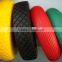 flat free wheel pu wheel 3.00-4 Solid wheel