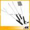 Durable Wooden Handle Stainless Steel BBQ Grill Tools
