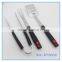3-Piece BBQ Tools Stainless Steel Barbecue Grill Utensils Spatula Fork And Tong