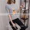 Custom logo promotional 100% cotton printing women t shirt