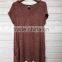 GZY Summer Short Sleeve Casual Lady Top Stock
