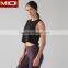 Breathable athletic active wear puls size crossfit singlet womens tank top