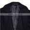 2014 Double-Breasted High Fashion Classical Design Black Lapel Slim Fit Mens Cashmere Men Coat