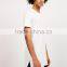 2017 Fashion Black T-Shirts Own Logo MGOO Custom Longline T Shirt Top Sell 100% Cotton Streetwear