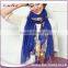 Fashion autumn winter silk blend scarf