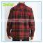 Classic heavyweight flannel plaid shirt for men