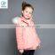 Children Clothes Girls Jacket With Hood Made of Fleece Fabric 2017 Latest Design