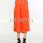 China supplier women loose front slit cotton gaucho pants