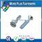 Made in Taiwan Slot Recessed Flat Countersunk Head Machine Screw