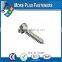 Made in Taiwan Cross Recessed Pan Head Self Tapping Screw DIN 7981 Pozi Drive or Phillips Drive Steel or Stainless Steel