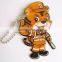 Reflective soft colorful PVC key chain keychain reflectors for safety