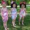 Cute style baby girls skirt set baby clothes set wholesale chiffon pettiskirt tutu for childern