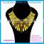 Sunshine statement necklaces women colorful enamel necklace