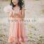 Cotton Flax Long Dress for Girl