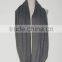 Aqua White stripe gauze lightweight circle infinity endless loop long scarf Breastfeeding circle scarf