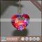 Sublimation ceramic ornaments with hole, various shapes, 9cm diameter