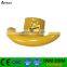 Factory customizable PVC inflatable lifelike cowboy hat inflatable cap inflatable straw hat