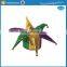 Mardi Gras Sequin Jester Hat with Bells