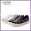 Wholesale women rivet shoes slip on sneakers flat shoes