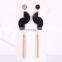 Fashion acetic acid earring drop earring with long chain