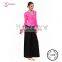 AB025 black latin pants costume for girls china