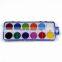 Wholesale 12 colors non-toxic watercolor solid