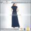 New Style Fashion Ladies Evenings Flutter-Sleeve Embellished Side-Tie Gown