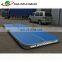 Blue Airtight Gym Inflatable Tumble Mattress For Sport Game