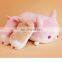 Customized Animal Polyester Microbeads Pig Stuffed Plush Toy