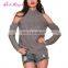 Private Label 5 colors high neck long sleeves custom oversized cashmere sweater