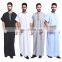 Arabian Men Saudi Wedding Eid Abaya Thobe Galabeya Muslim Jilbab Men's Abaya