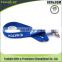 New arrival custom cheap printed polyester blue lanyards no minimum order