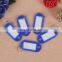 BSCI Tags Name Card Label Luggage soft plastic keychain