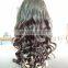 Fashions Cheap High Quality Body Long Length Wave Brazilian Indian Human Hair Lace Front Wig