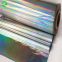 Metallized PET/BOPP seamless rainbow film for packaging